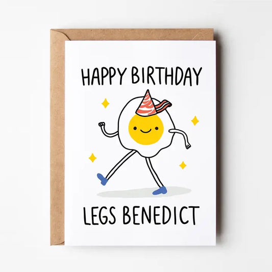 Legs Benedict Card