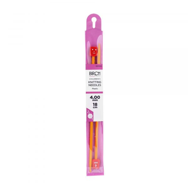 Kids Knitting Needles 18cm 4mm