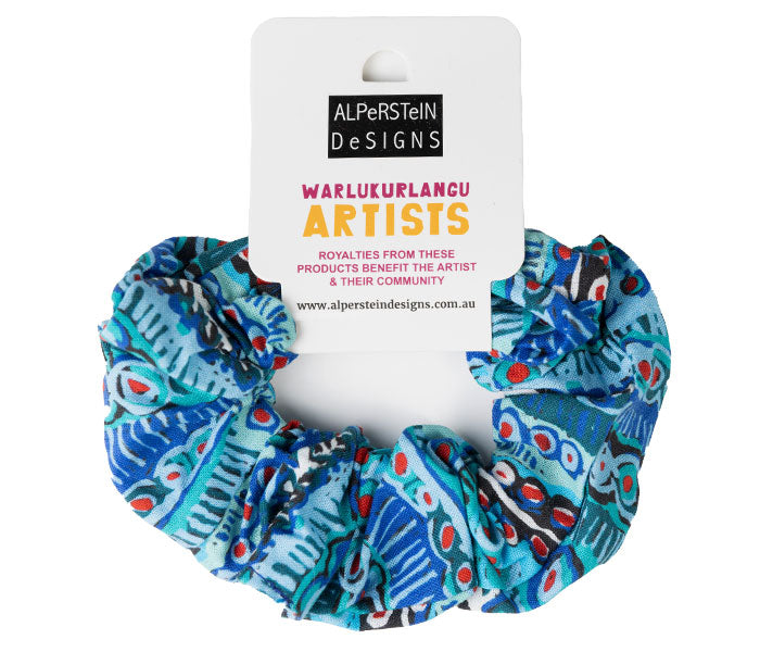 Cotton Hair Scrunchies Warlukurlangu