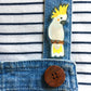 Sulphur Crested Cockatoo Pin