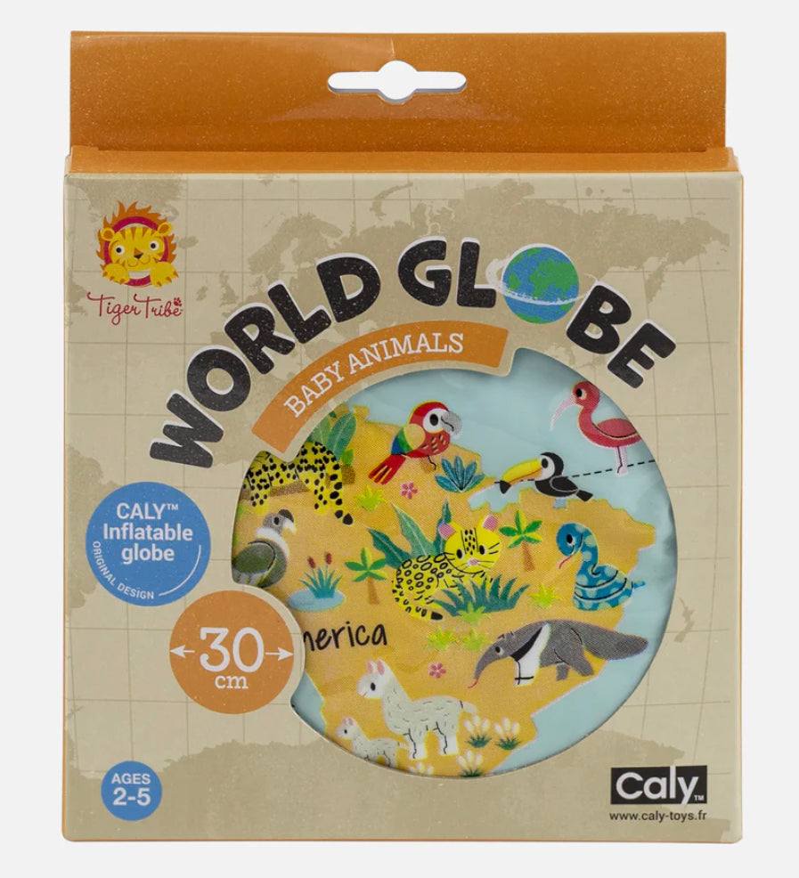 World Globe Baby Animals Ball