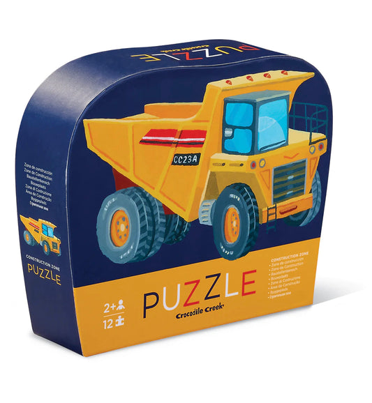 Mini Puzzle 12pc Construction