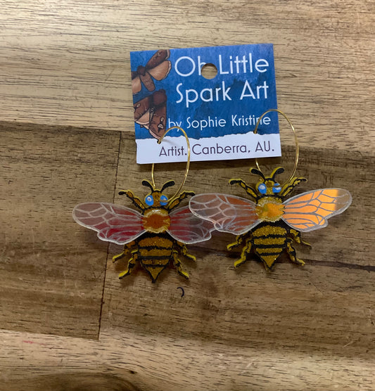 Bee Earrings