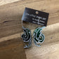 Green Gum Leaf Earrings
