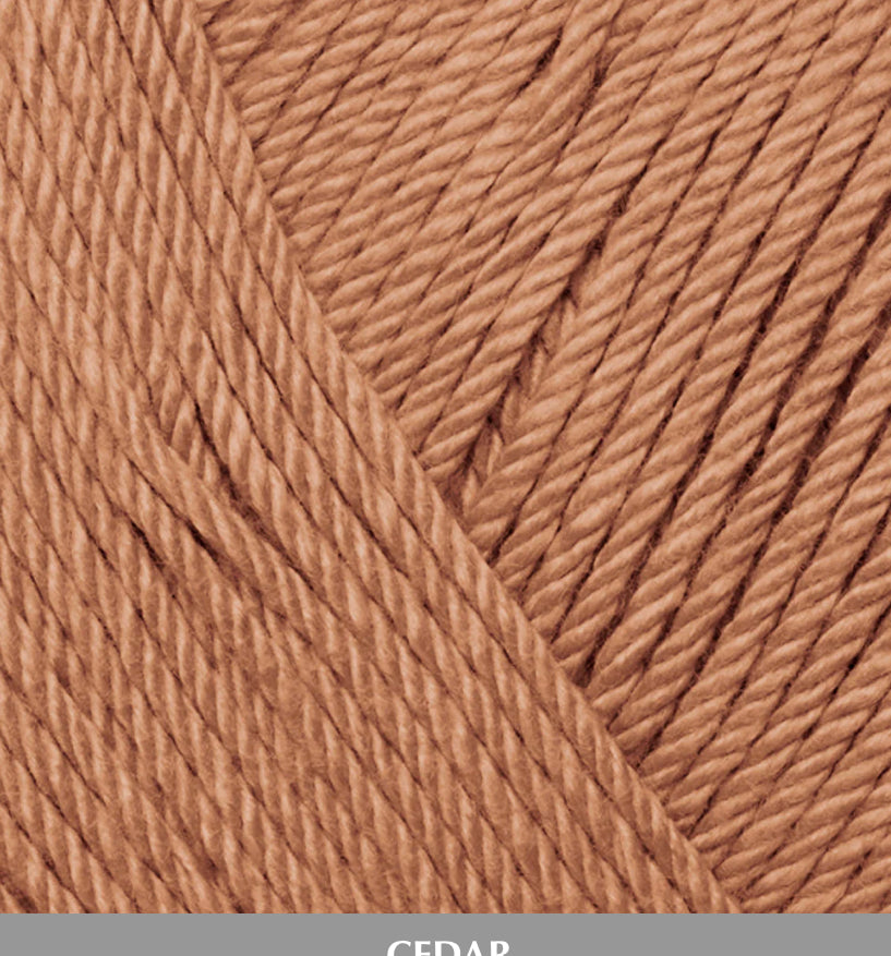 Cedar 6 ply Cotton/Bamboo