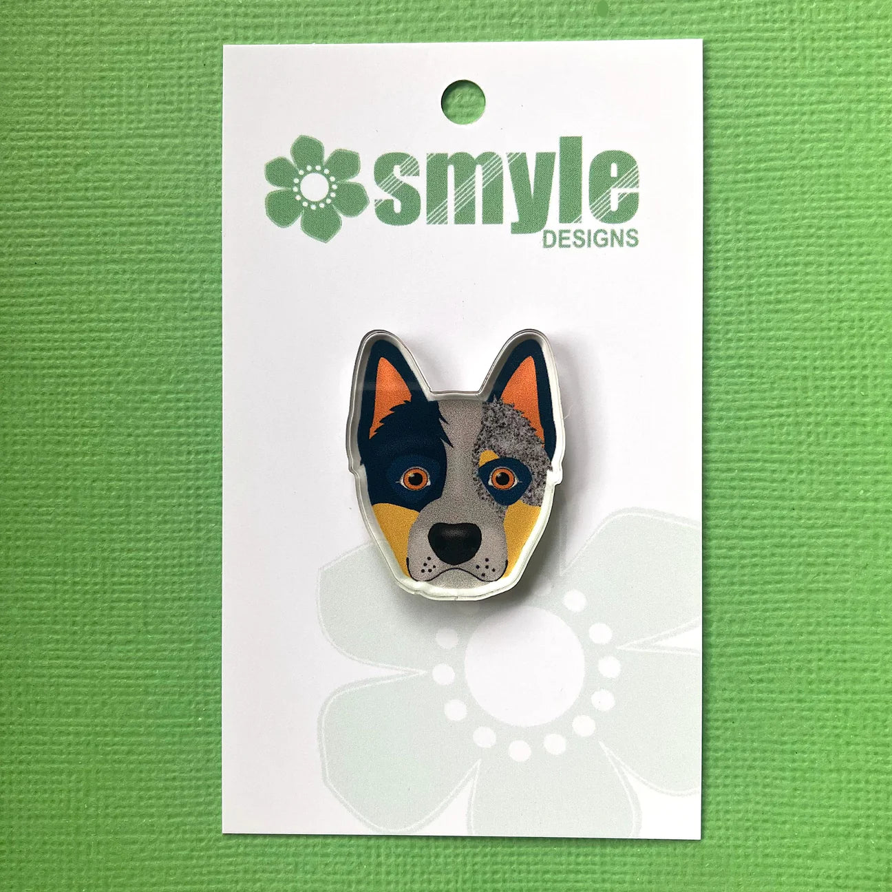 Blue Heeler Pin