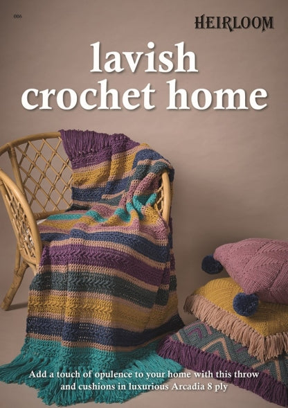 Lavish Crochet Home Patterns