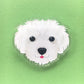 Maltese Poodle Pin