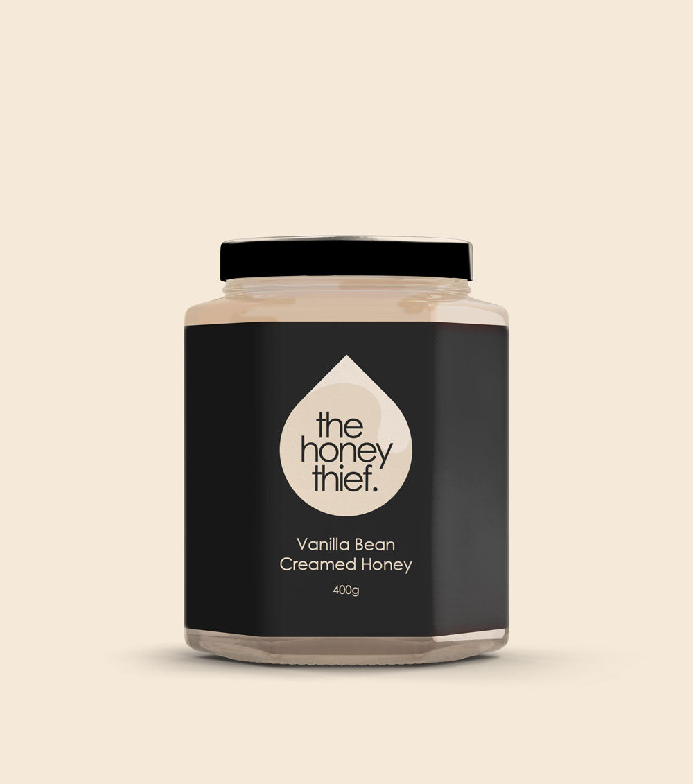 Vanilla Bean Creamed Honey