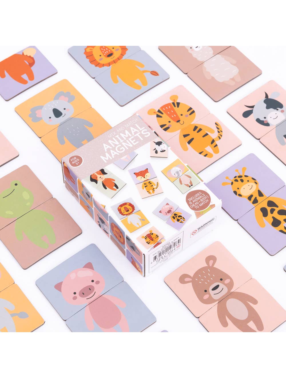 *Mix & Match Animal Magnet Set