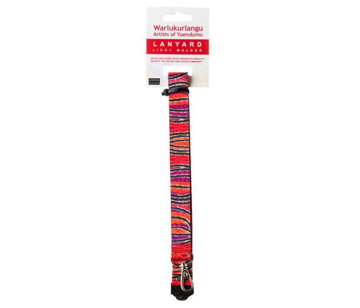 *Aboriginal Art Lanyard - Liddy Walker