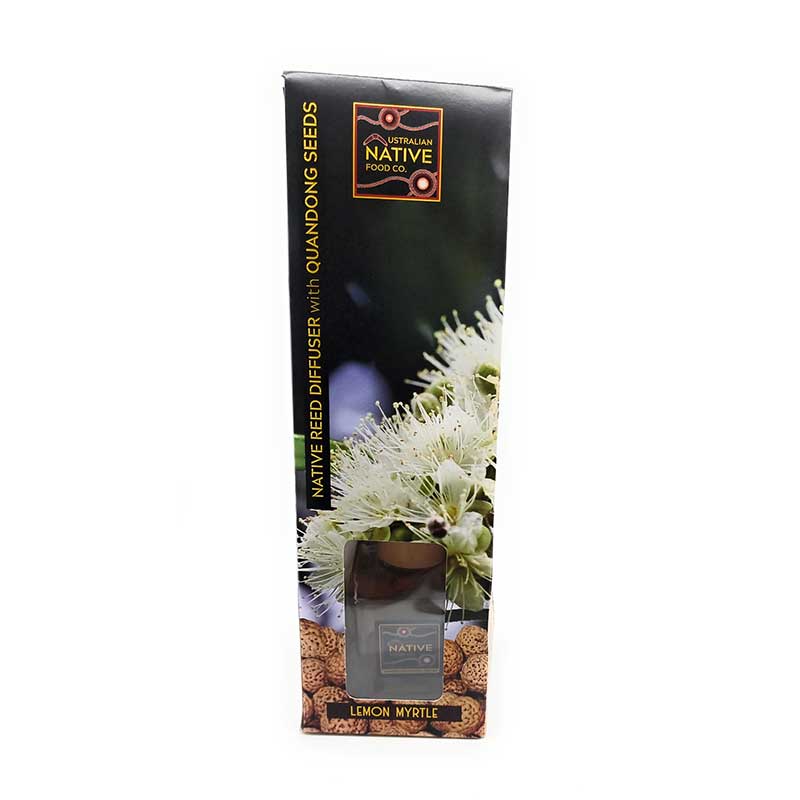 Native Reed Diffuser with Quandong Seeds Lemon Myrtle