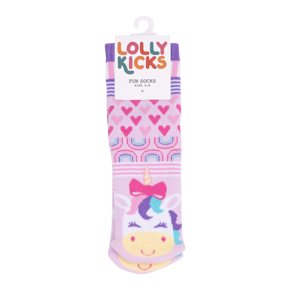 Lolly Kicks - Unicorn Socks