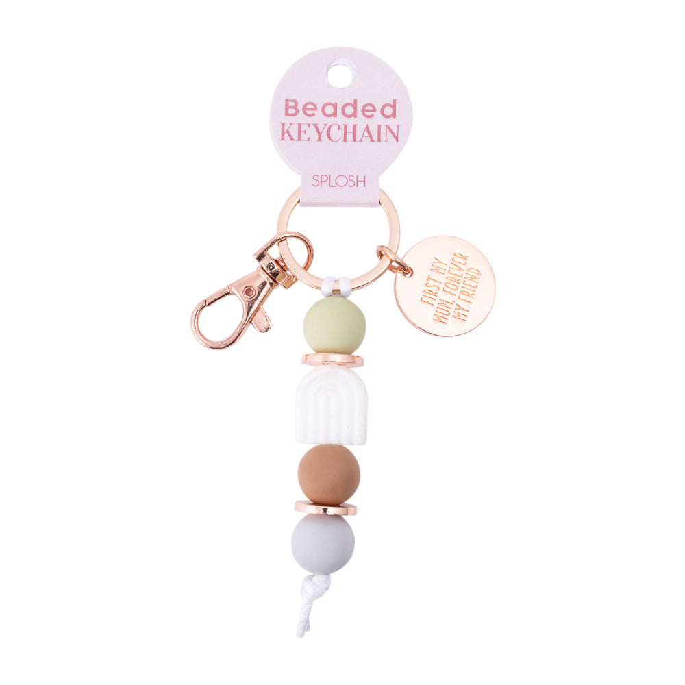 Silicone Keyring - Forever