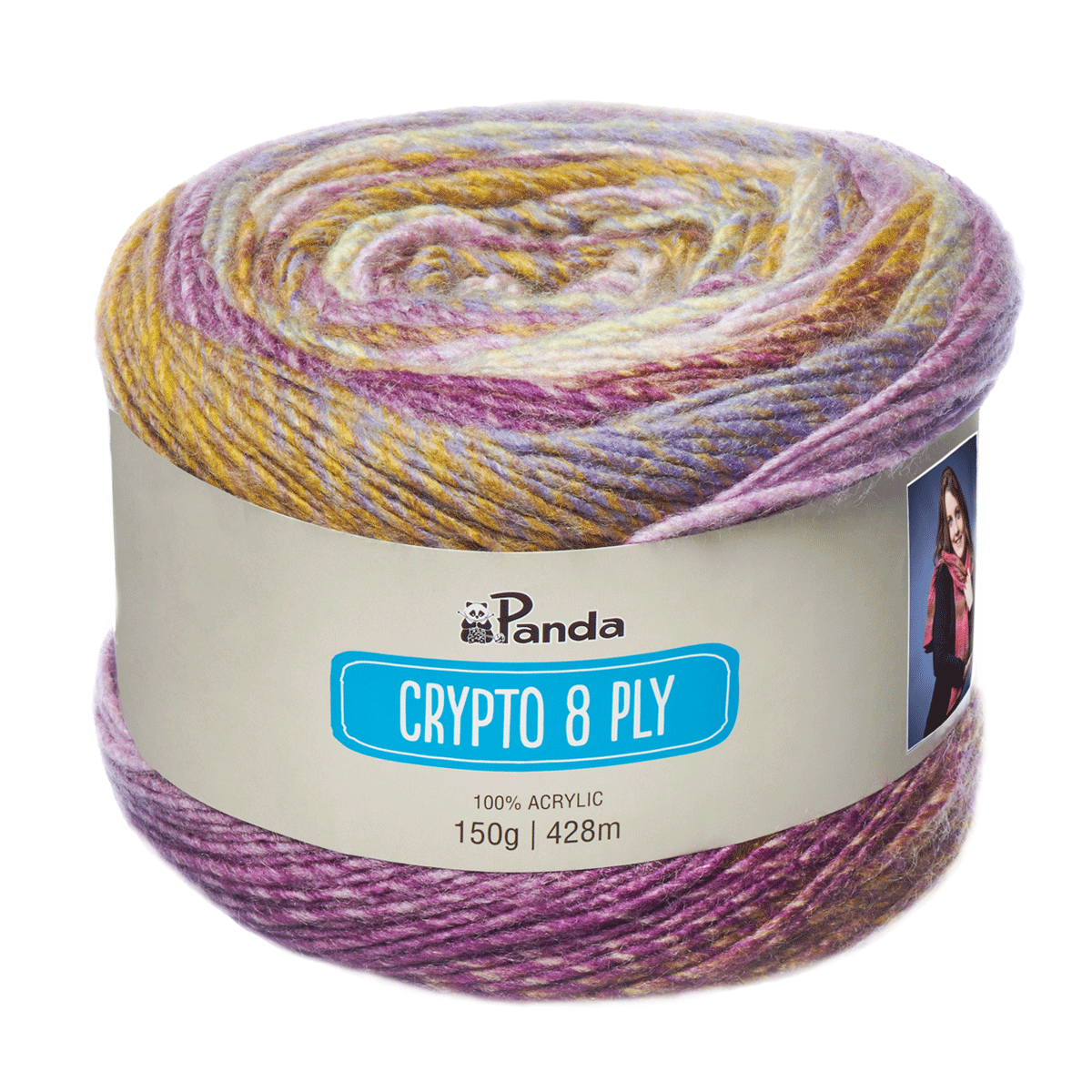 Panda Crypto 8ply Yarn
