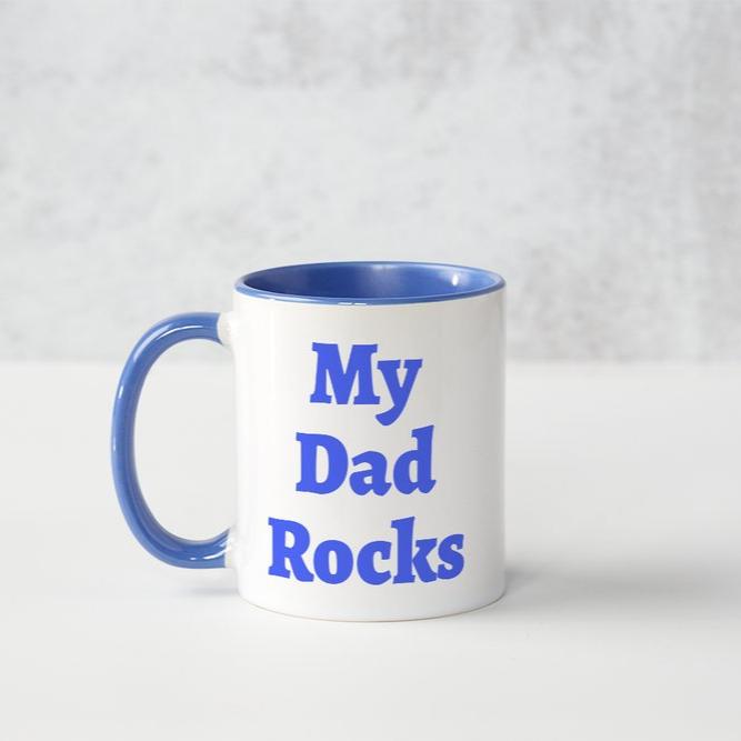 My Dad Rocks Mug