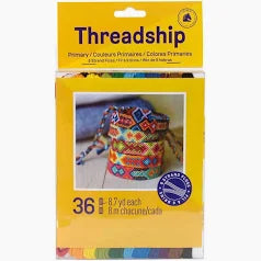 *Threadship Cotton Pack 36 Colours