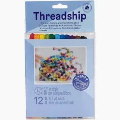 *Threadship Cotton Pack 12 Colours