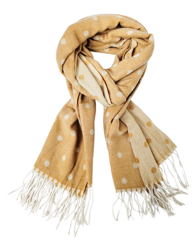 Dotty Scarf - Yellow