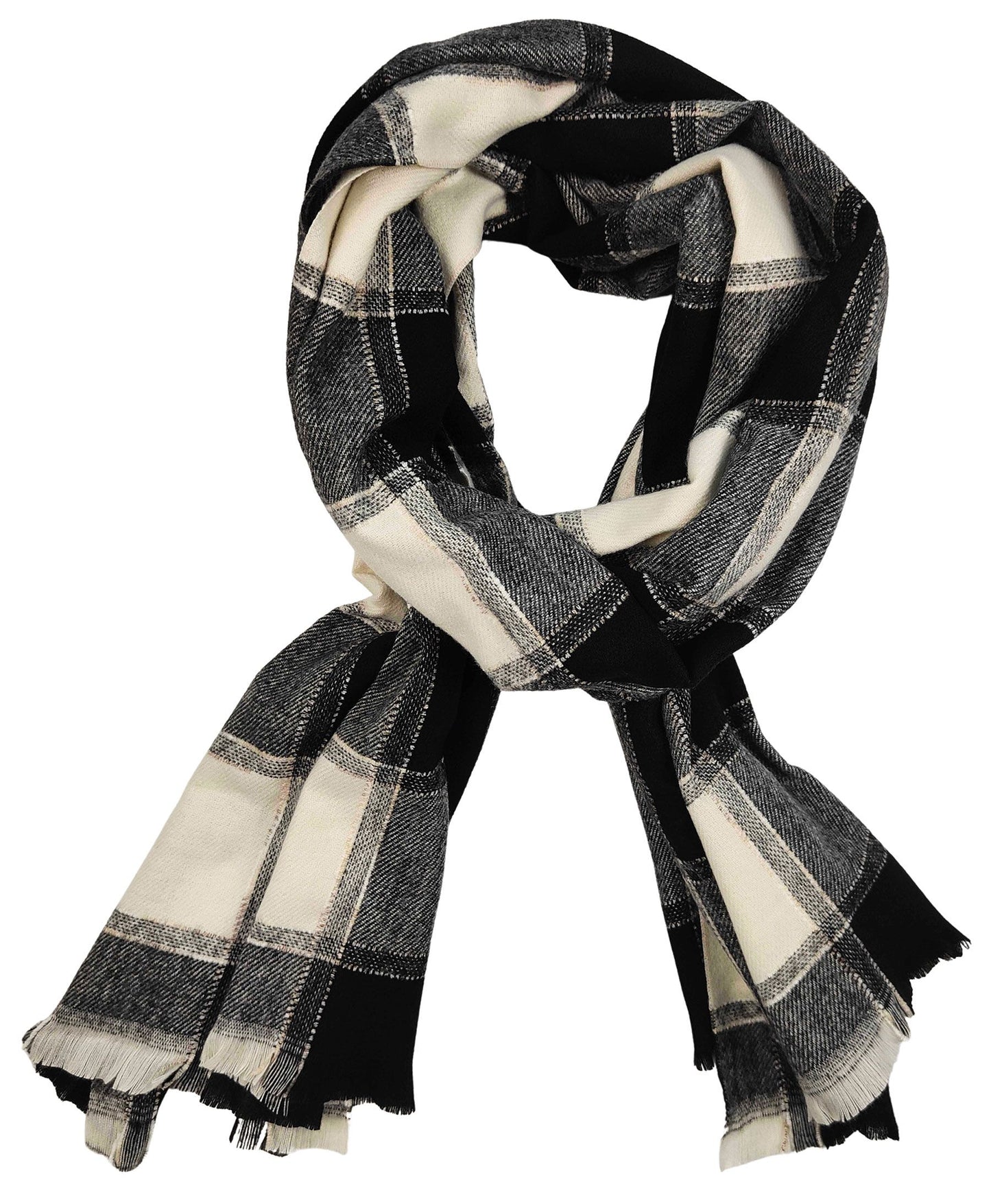 Dua Scarf - Black & White