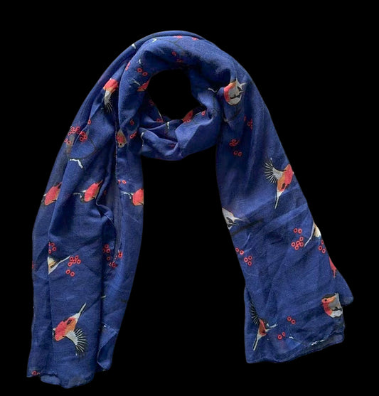 Robins Scarf - Blue