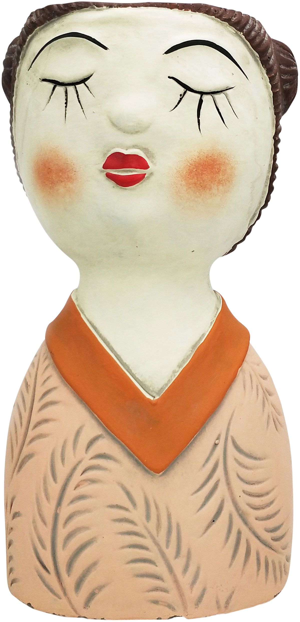 Planter - Girl Palm Pink Large