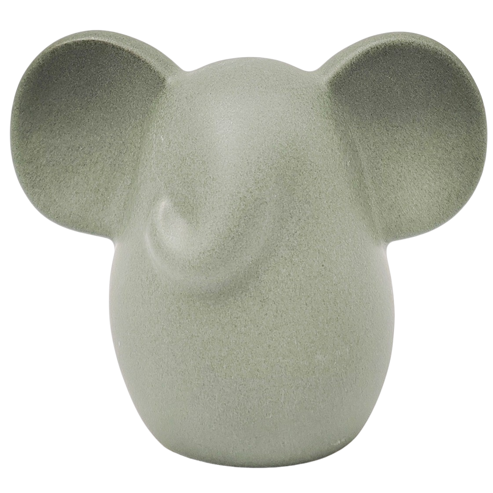Elephant Ornament - Green
