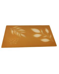 Shae Rainbow Ceramic Platter Mustard