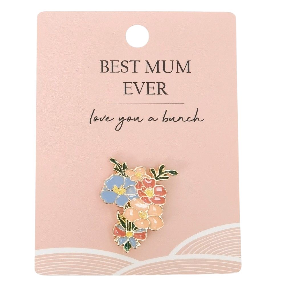 Best Mum Enamel Pin