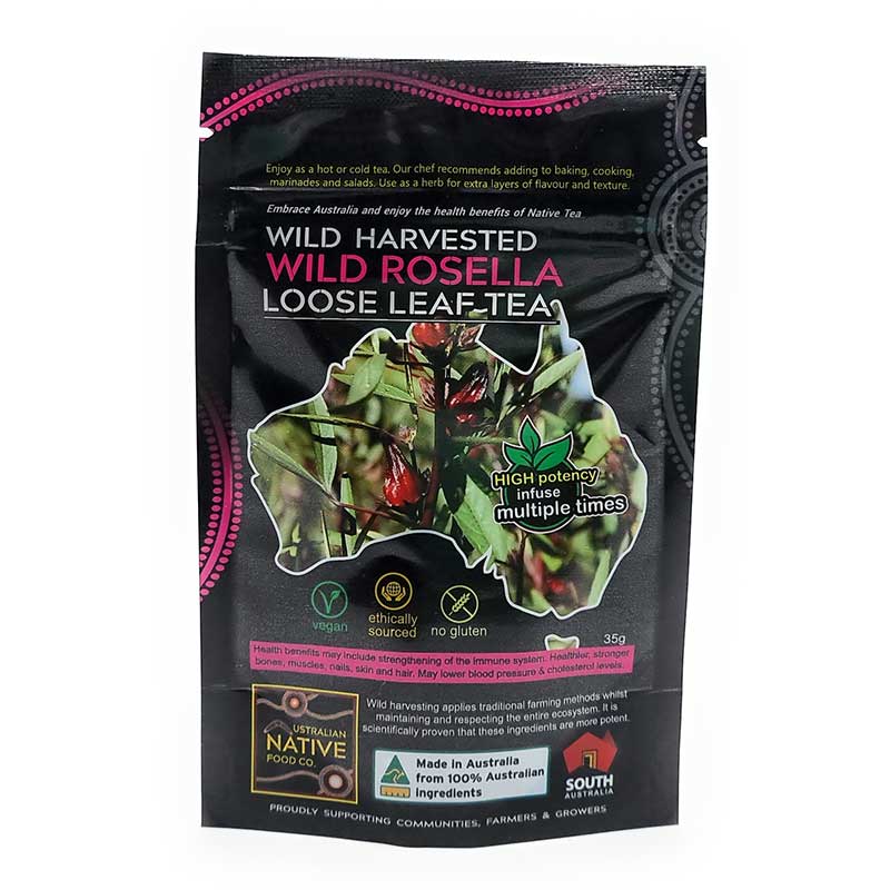 Wild Rosella Loose Leaf Tea