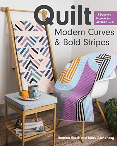 Quilt Modern Curves and Bold Stripes