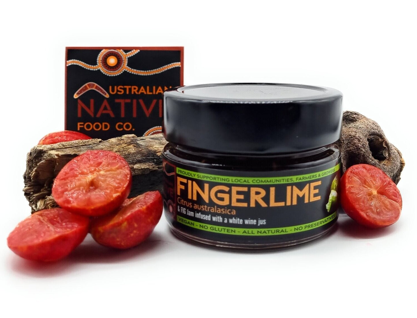 Native Fingerlime & Fig Jam 170g