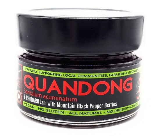 Native Quandong & Rhubarb Jam 160g