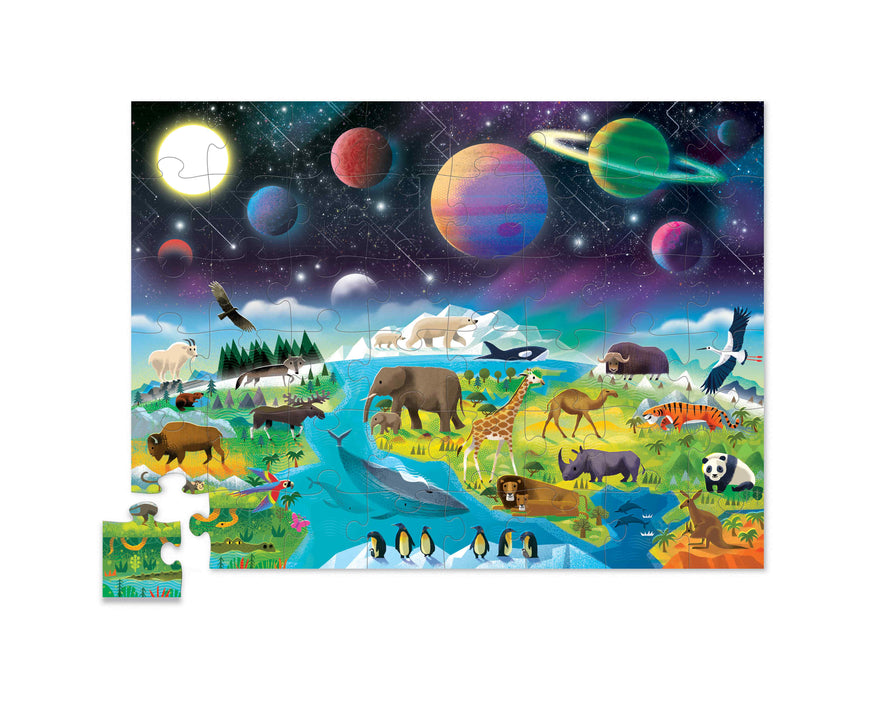 Above & Below Puzzle 48pc Earth & Space