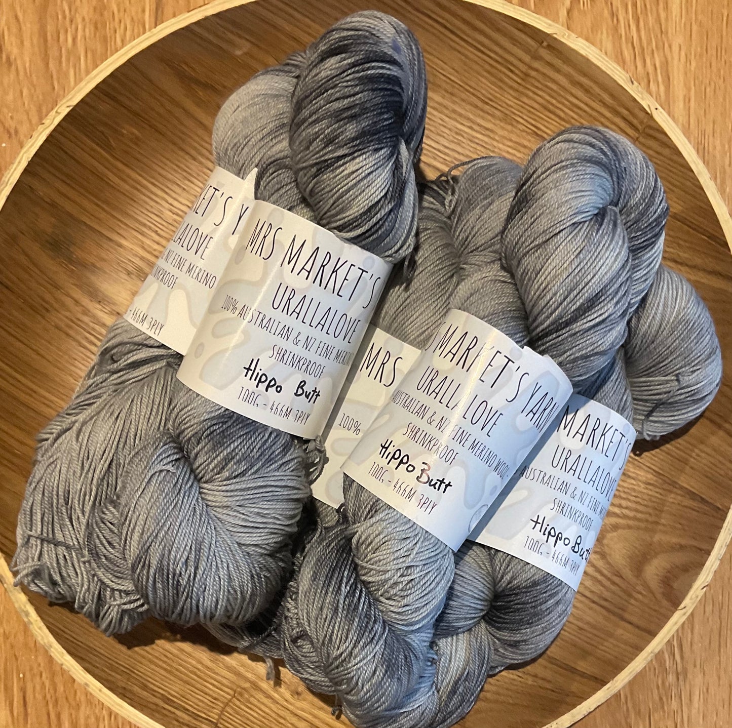Mrs Markets Urallalove 3ply Hand dyed Yarn