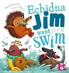 Echidna Jim went for a Swim