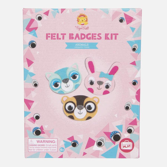 Felt Badges Kit Animals