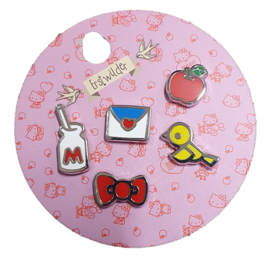 Hello Kitty Back to School Enamel Mini Pin Set