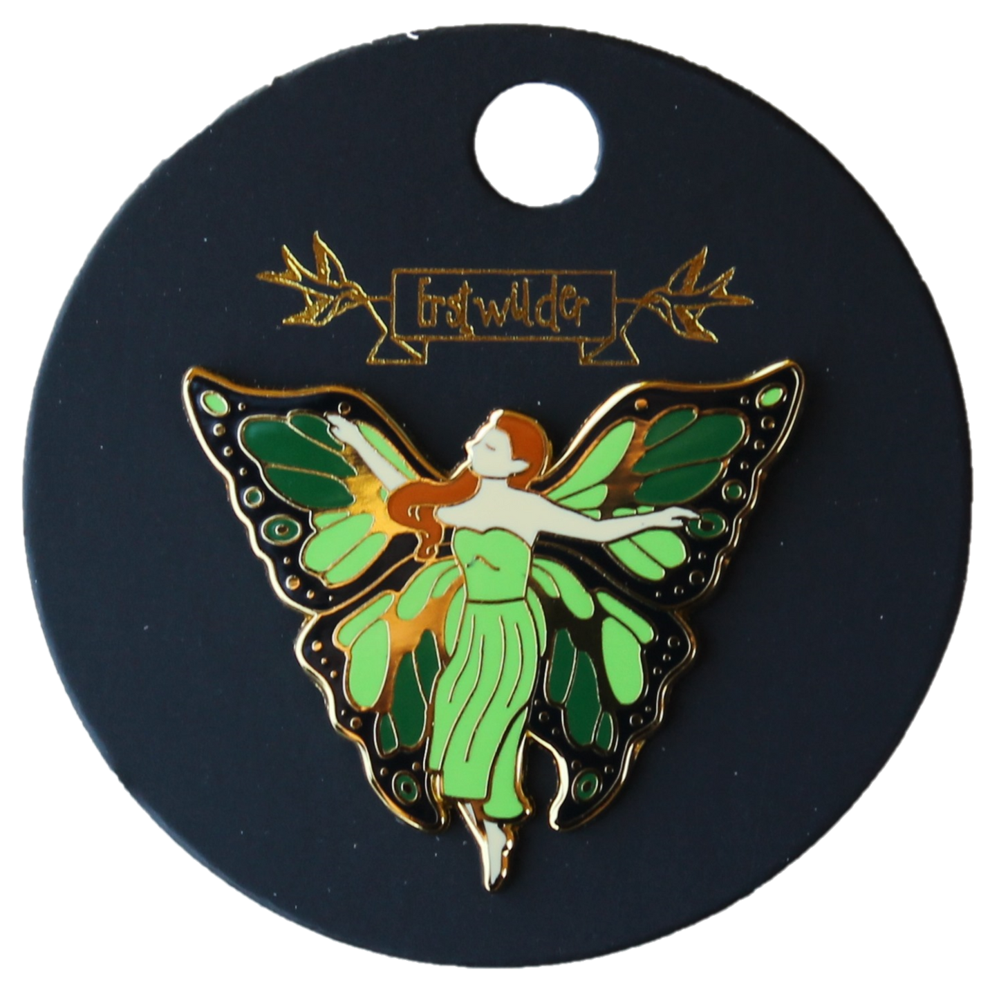 La Fee Verte Enamel Pin