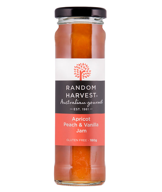 Apricot, Peach & Vanilla Jam - Random Harvest