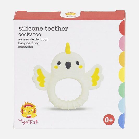 Silicone Teether - Cockatoo