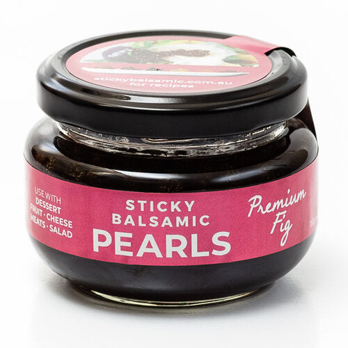 Sticky Balsamic Pearls - Fig