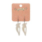 Kookaburra Glitter Resin Drop Earrings - Multiple Colours