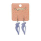Kookaburra Glitter Resin Drop Earrings - Multiple Colours