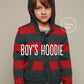 Pattern Boy's Hoodie