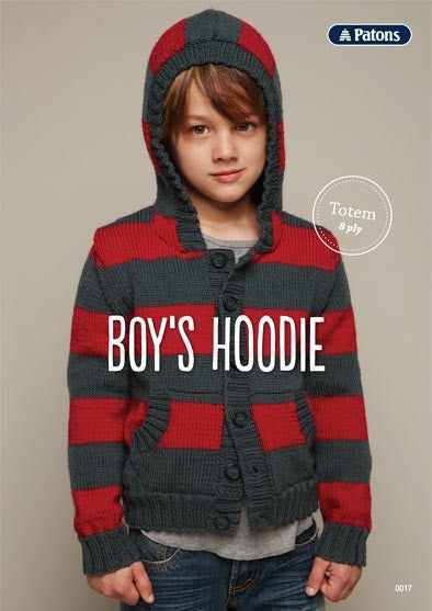 Pattern Boy's Hoodie