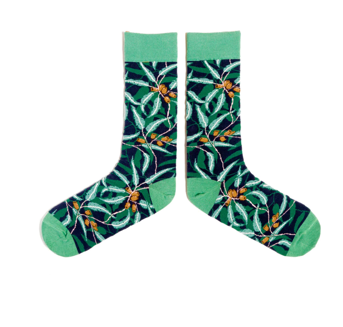 Gum Nuts About These Socks Large