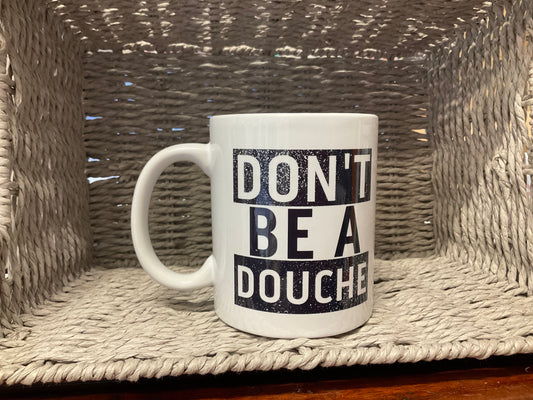 Naughty Corner Mug - Don’t be a douche