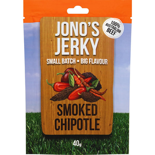 Smoked Chipotle Beef Jerky 40g