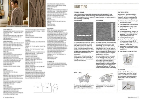 Mens Merino Collection Patterns 102
